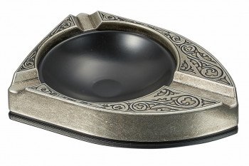 Albion Matte Silver Cigar Ashtray