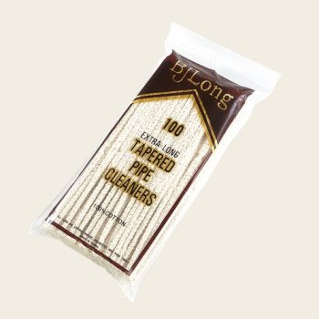 BJ Long Pipe Cleaners Tapered Regular Bag of 100