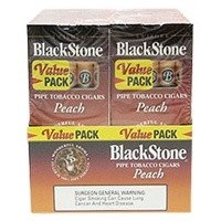 Blackstone Peach Cigarillos - Tipped