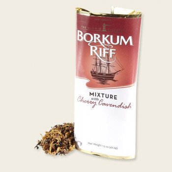Borkum Riff Cherry Cavendish Pipe Tobacco 1.5 Ounce Pouch