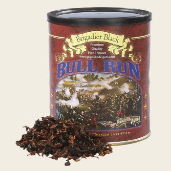 Brigadier Black Bull Run 8 Ounce Can Pipe Tobacco