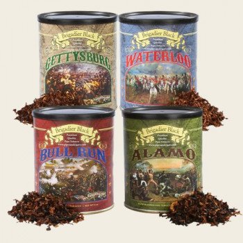 Brigadier Black Pipe Tobacco Sampler