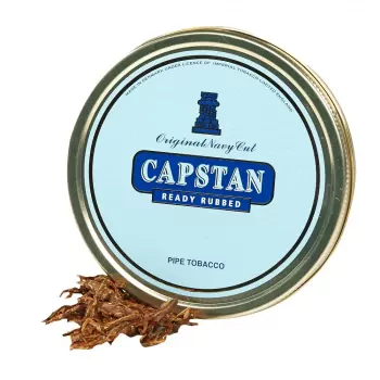 Capstan Blue Ready-Rubbed 1.75 Ounce Tin