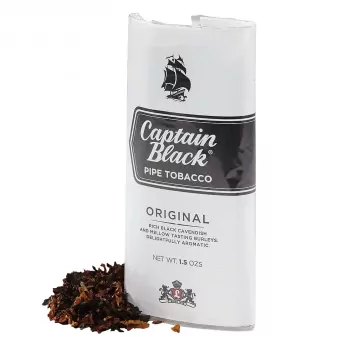 Captain Black Regular Pipe Tobacco 1.5 Ounce Pouch