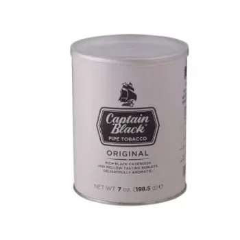 Captain Black Regular Pipe Tobacco 7 Ounce Can