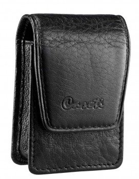 Caseti Americano Soft Black Leather Lighter Case
