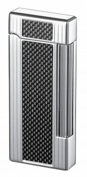 Caseti Ravensdale Flint Traditional Flame Lighter Black Carbon Fiber
