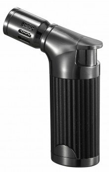 Cato II Quad Flame Table Lighter Black Matte