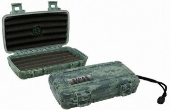 Cigar Safe 5 Camo Travel Humidor
