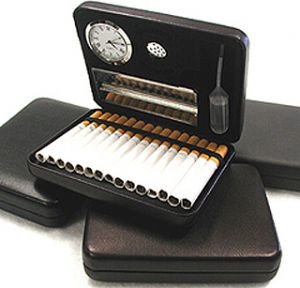 Csonka SmoKit Travel Humidor - Pewter Gray