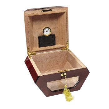 Cuban Wheel Humidor Rosewood