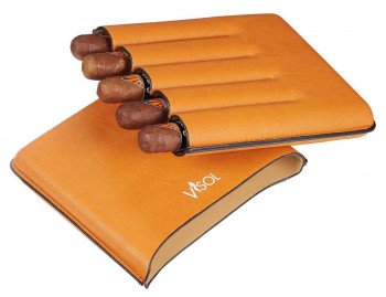 Dakota Tan 60 Ring Gauge Cigar Case