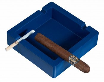 Elora Silicon Cigar Ashtray Navy Blue