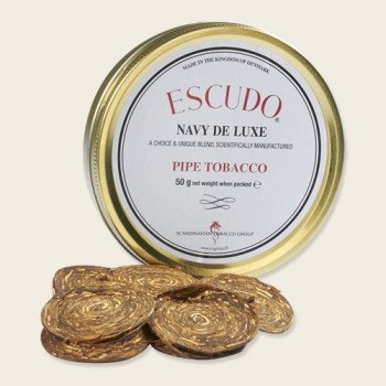 Escudo Navy Deluxe Pipe Tobacco 1.75 Ounce Tin