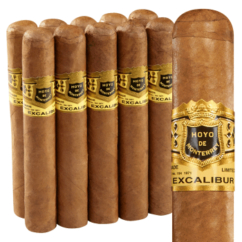 Hoyo de Monterrey Excalibur Epicure Natural Pack of 10
