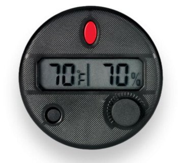 Hygro-Set Adjustable Digital Hygrometer Front Mount