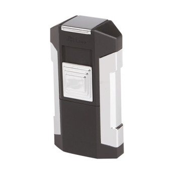 Jetline Avalanche Quad Flame Tabletop Lighter Black/Chrome
