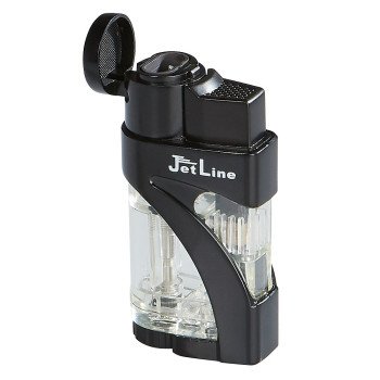 JetLine Phantom Dual Torch Lighter Black