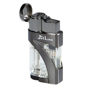 JetLine Phantom Dual Torch Lighter Gun Metal