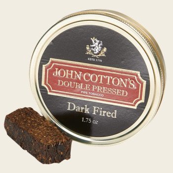 John Cotton's Double Press Dark Fired 1.75 Ounce Tin