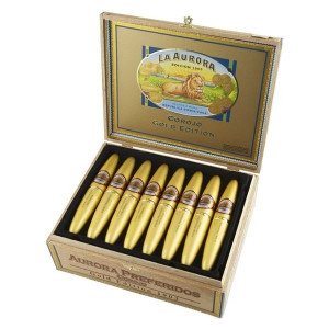 La Aurora Robusto Gold Tubos