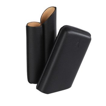 Lotus 2-Cigar Case 70 Ring Gauge Textured Leather