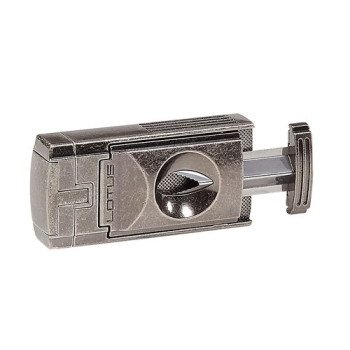 Lotus Duke V Triple Torch V-Cut Antique Pewter