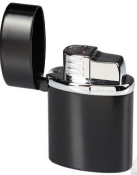 Lotus Triple Table Top Lighter Black