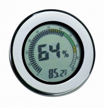 Modern Circular Digital Hygrometer