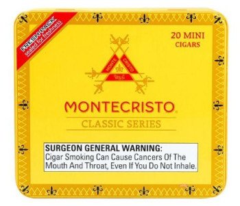 Montecristo Classic Mini Cigarillo - Pack of 20