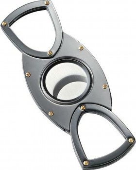 Negril Gunmetal Cigar Cutter