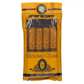 Perdomo Champagne 4-Pack Humidified Bag