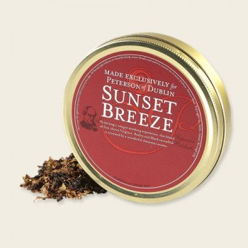Peterson Sunset Breeze Pipe Tobacco 1.75 Ounce Tin