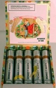 Romeo y Julieta 1875 Rothschild en Tubo