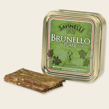 Savinelli Brunello Flake 3.5 Ounce Tin