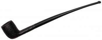 Savinelli Churchwarden Black Rustic Billiard-Bent (403)