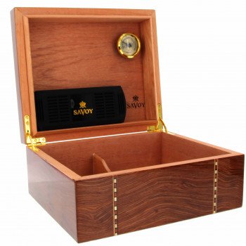 Savoy Ironwood Marquetry Humidor