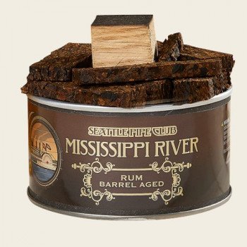Seattle Pipe Club Mississippi River Barrel Aged 2 Ounce Tin