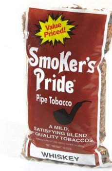 Smoker's Pride Whiskey Pipe Tobacco 12 Ounce Bag