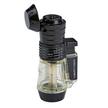 Sputnik Triple Flame Lighter Clear