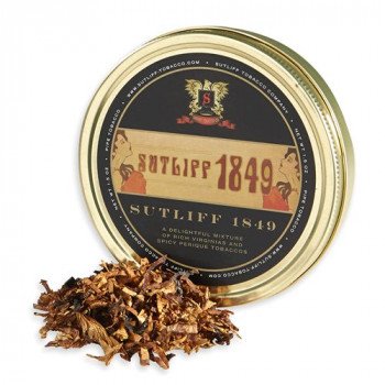 Sutliff 1849 1.50 Ounce Tin