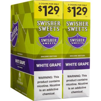 Swisher Sweets Cigarillos White Grape