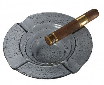 Tanner Round Glass Cigar Ashtray