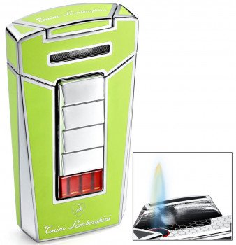 Tonino Lamborghini Aero Green Torch Flame Cigar Lighter