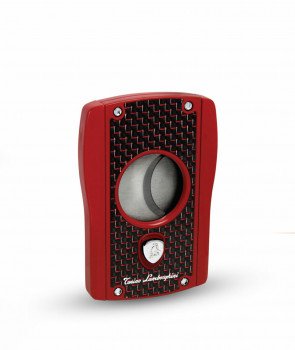 Tonino Lamborghini Aldebaran Red Matte Red Carbon Fiber Cigar Cutter