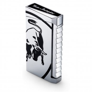 Tonino Lamborghini II Toro Black Torch Flame Lighter