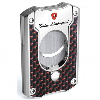 Tonino Lamborghini Les Mans Cigar Cutter Red Carbon Fiber
