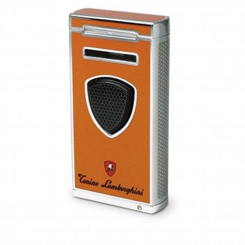 Tonino Lamborghini Pergusa Orange Torch Flame Lighter
