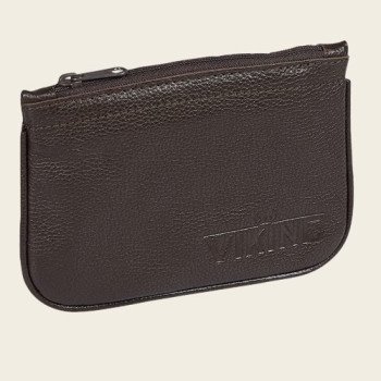 Viking Pouches Zippered Tobacco Pouch Brown