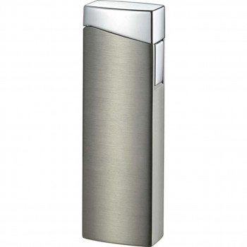 Visol Camino Satin Gun Metal Wind-Resistant Jet Flame Lighter